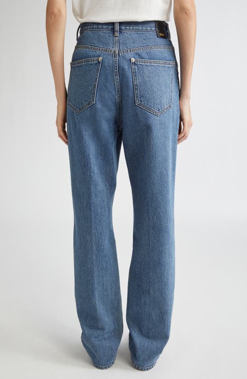Eenk 001 Classic Straight Leg Jeans In Blue