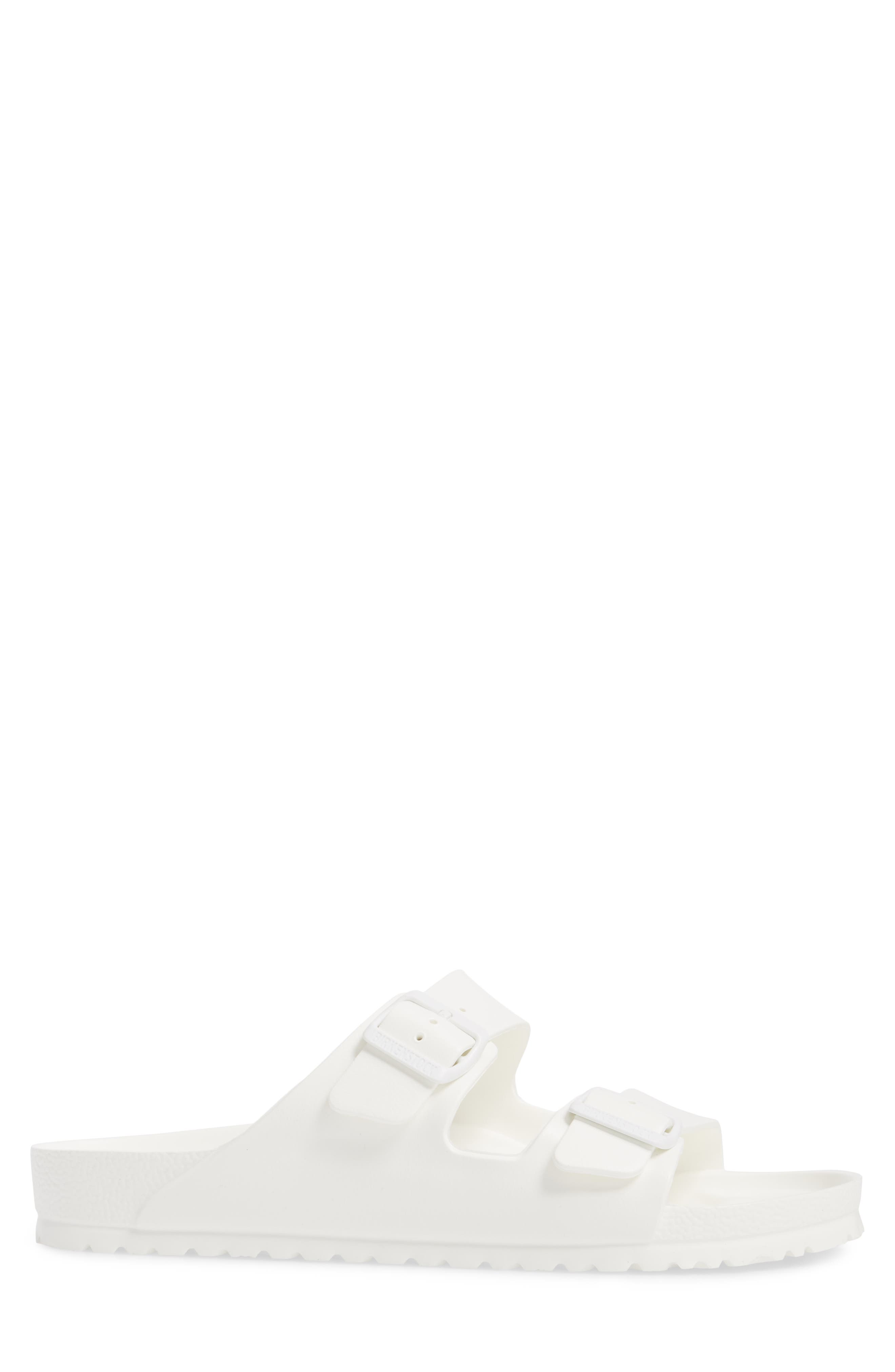 Essentials Arizona Waterproof Slide Sandal, Alternate, color, WHITE