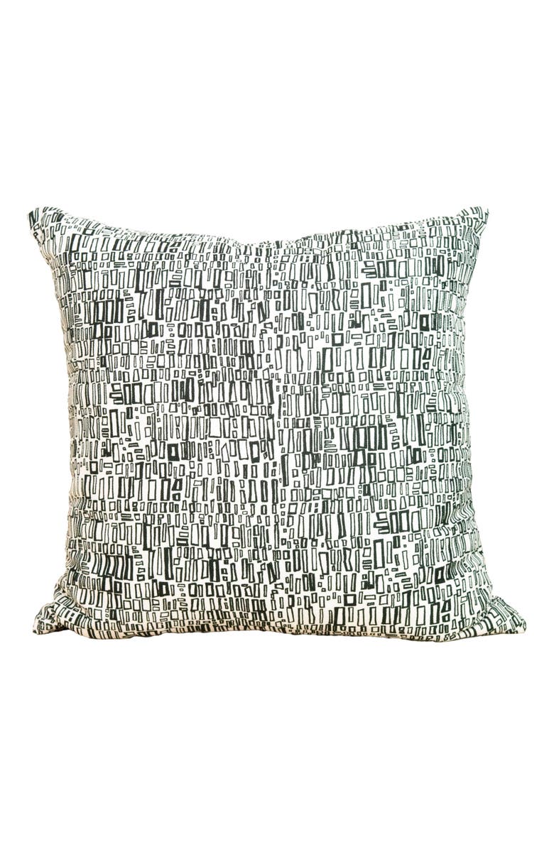 at300nelson Leucadia in Bosque 18" x 18" Pillow, Main, color, Bosque