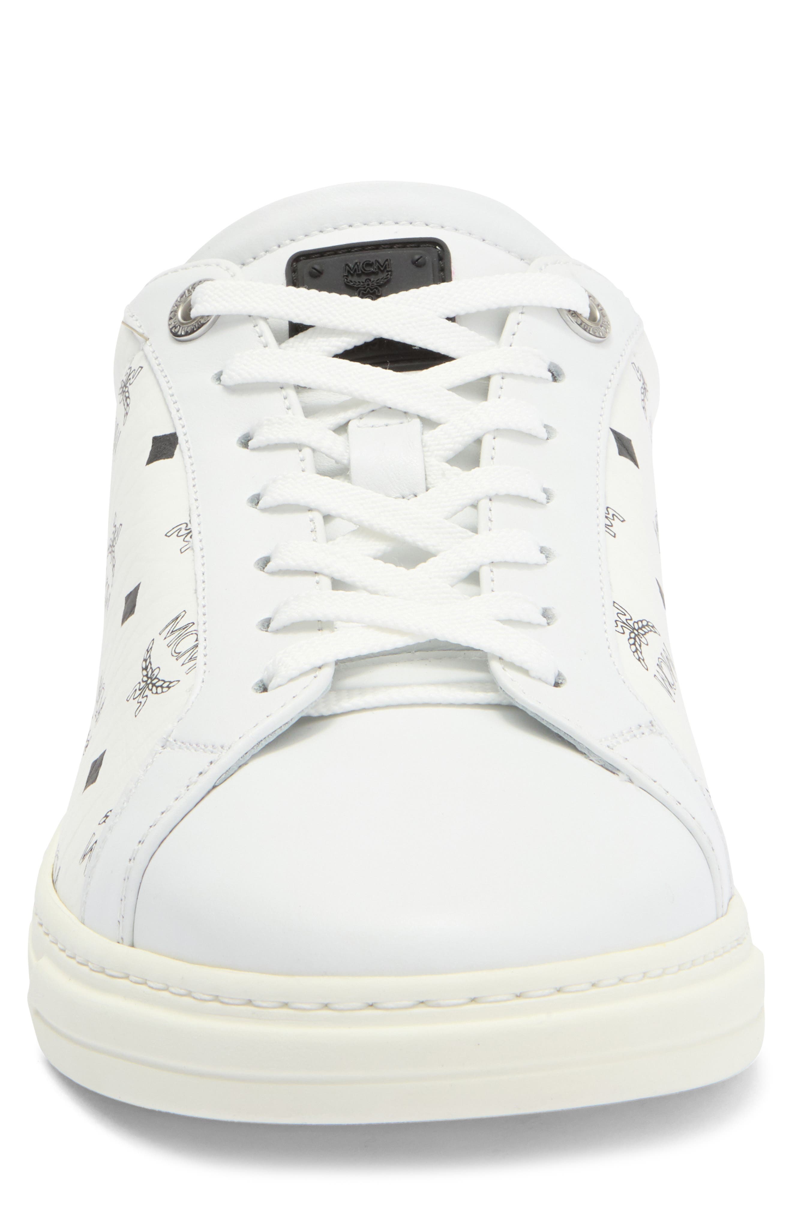 MCM Visetos Terrain Low Top Sneaker, Alternate, color, 