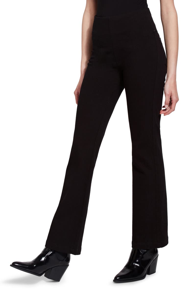 Lysse 'Lyssentials High Waist Bootcut Pants, Alternate, color, Black
