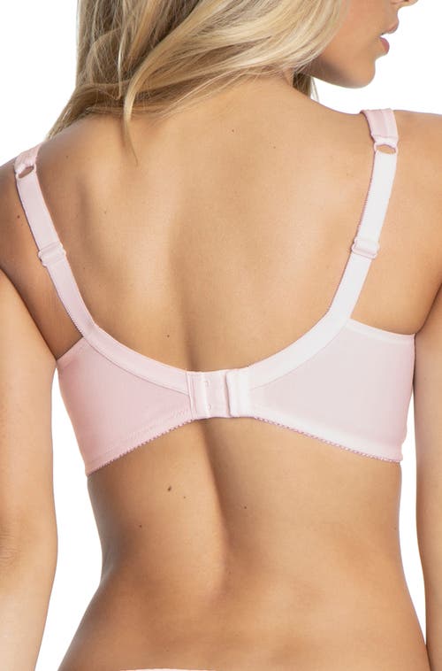 Dominique Intimates Isabella Everyday Wire Free Cotton Lined Bra In Pink