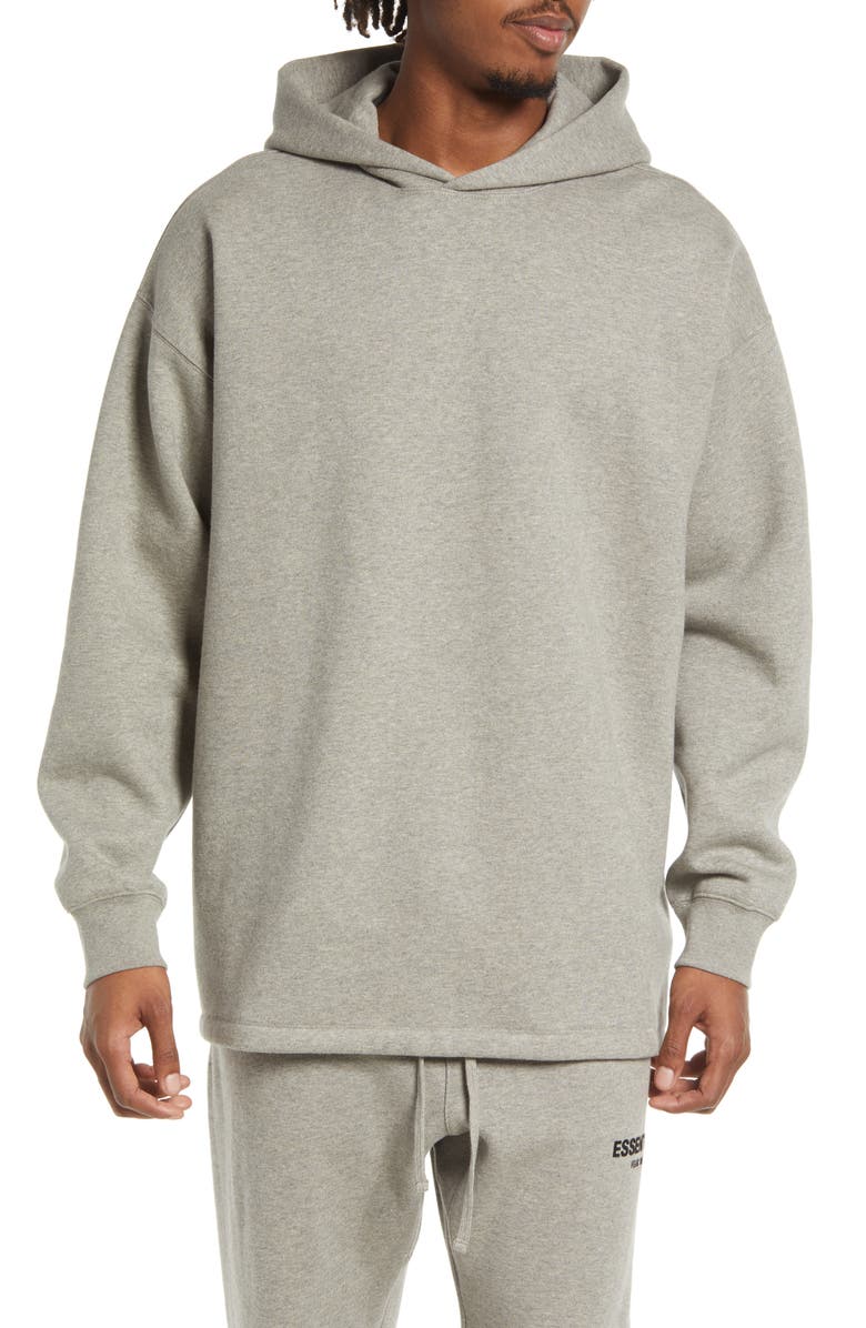 Fear of God Essentials Relaxed Fleece Hoodie, Main, color, 