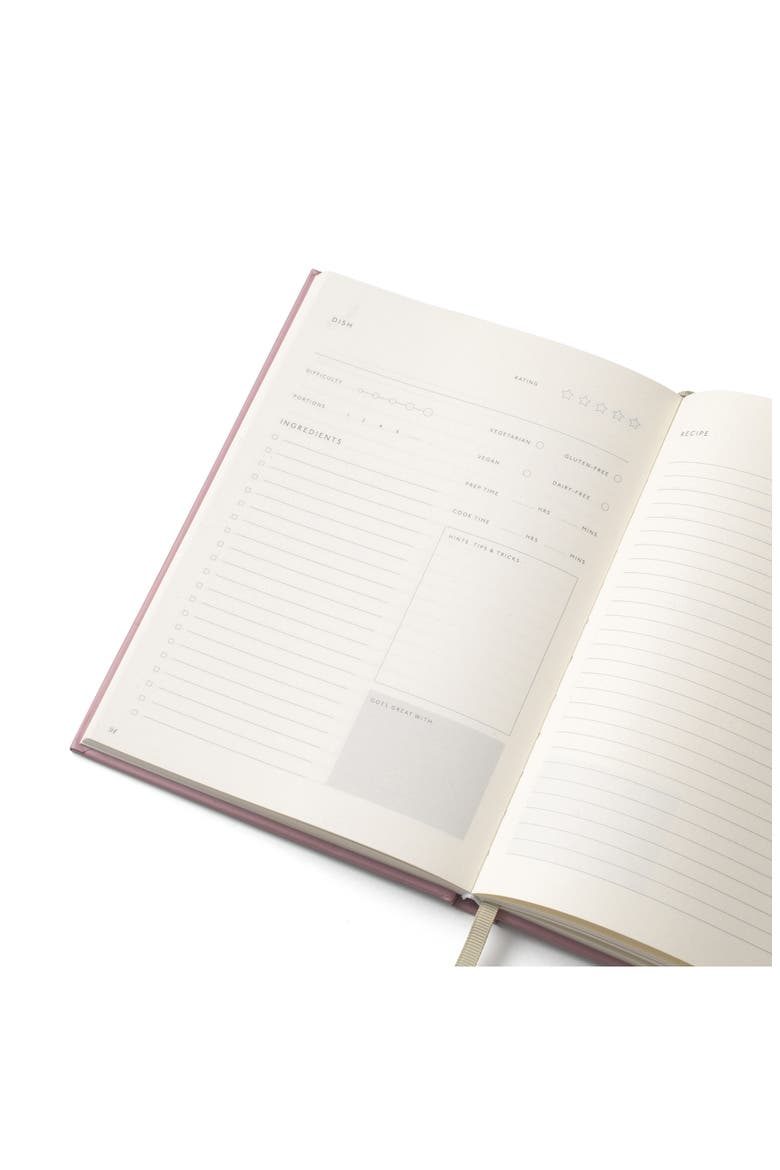 Al Fresco Recipe Journal, Alternate, color, MEDIUM GREEN