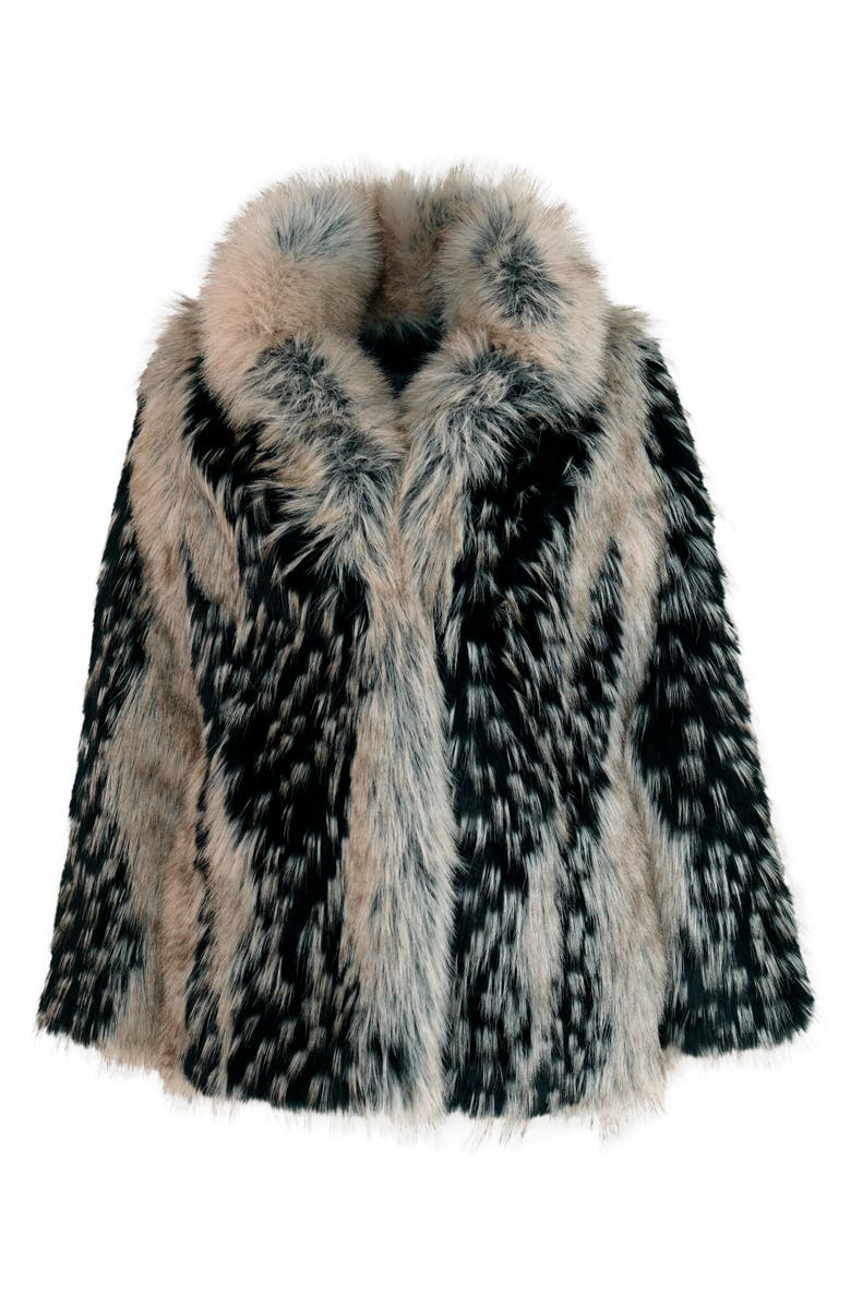 DONNA SALYERS FABULOUS FURS Foxy Favorite Faux Fur Coat, Alternate, color, 