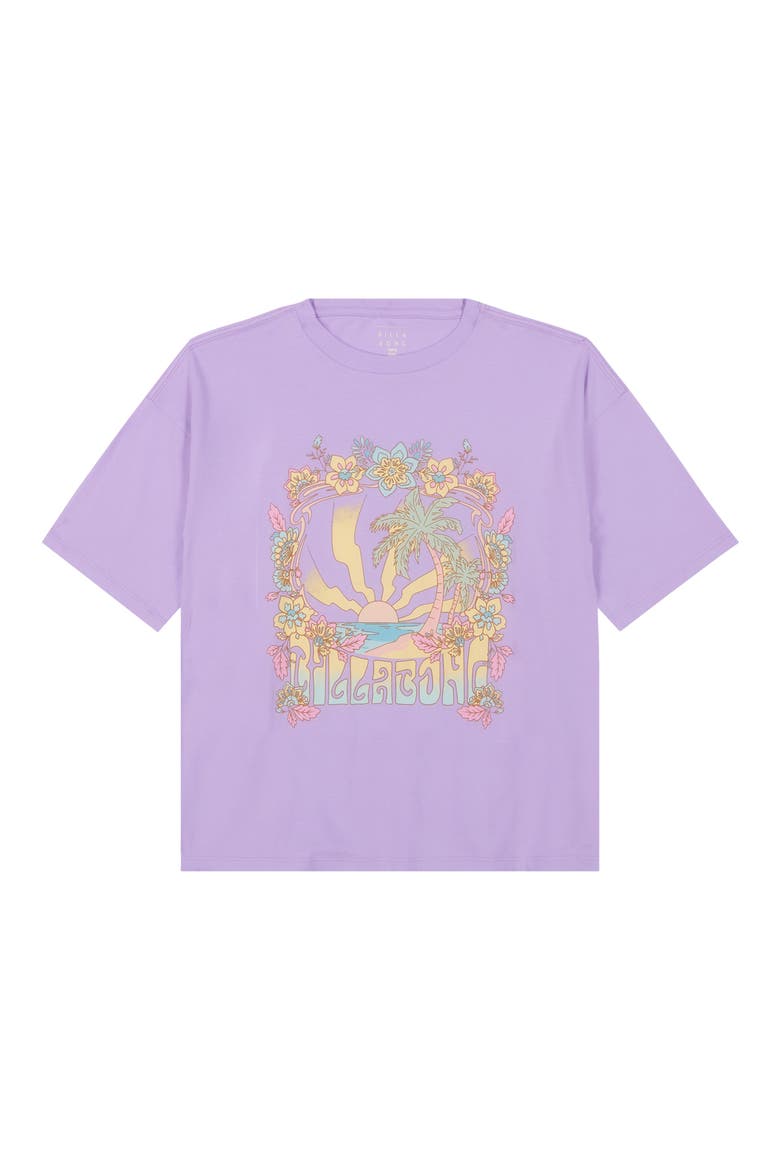 Kids' Sun Dial Cotton Graphic T-Shirt, Main, color, PEACEFUL LILAC