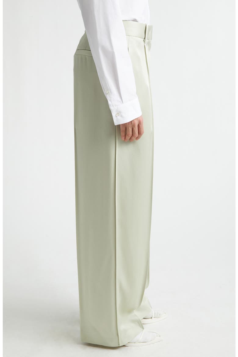 Fluid Tailored Pants, Alternate, color, PASTEL GREEN