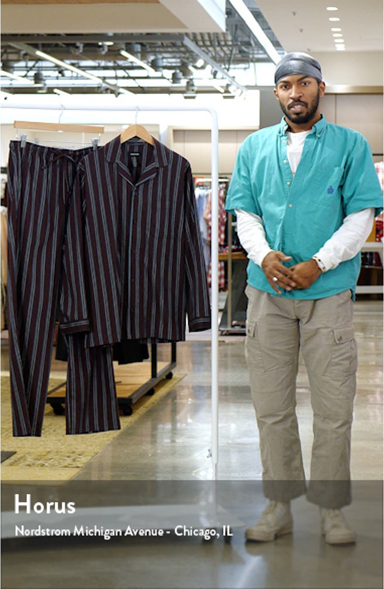 Plaid Poplin Pajamas, sales video thumbnail