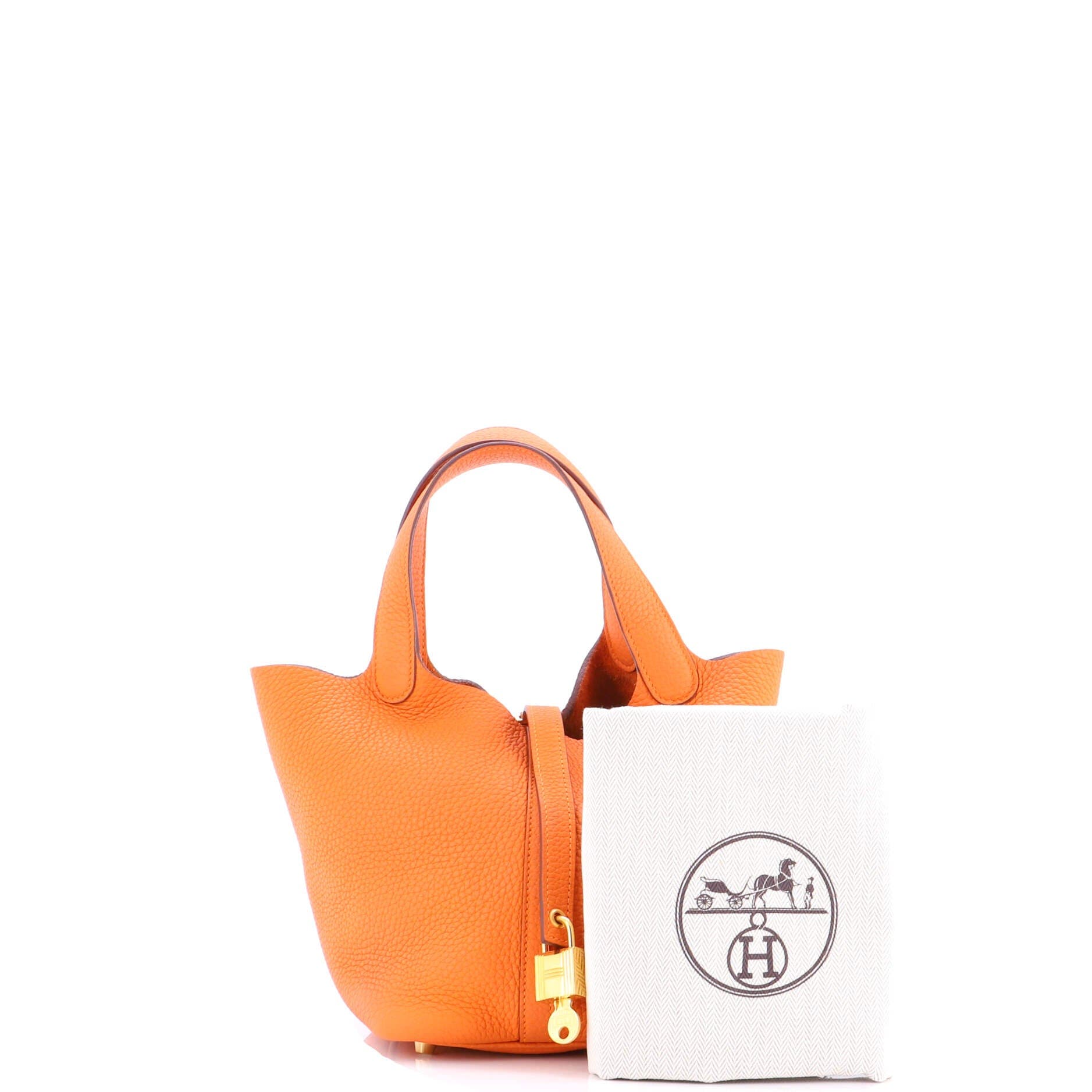 Pre-Owned Hermes Picotin Lock Bag Clemence PM, Alternate, color, 