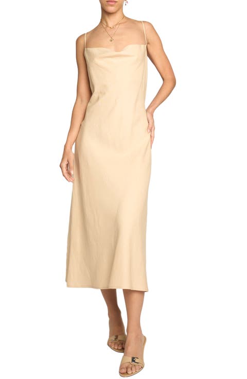 Cowl Neck Slipdress