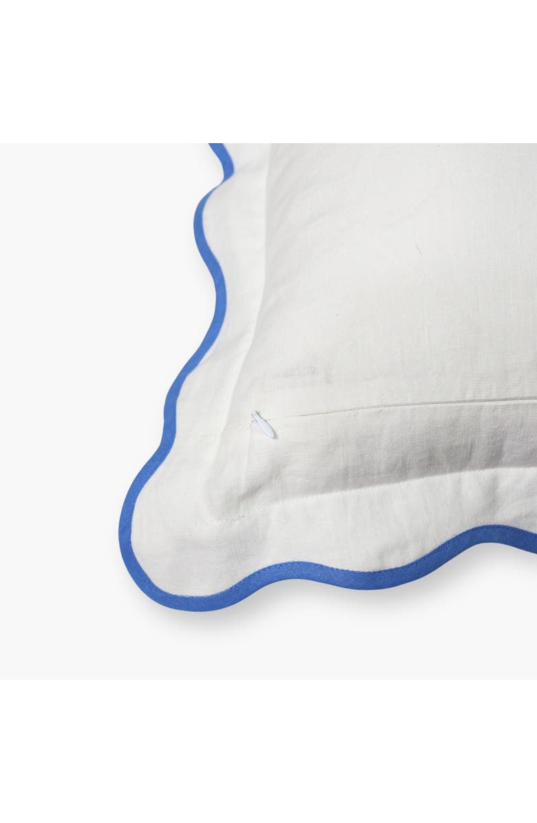 Banyan & Birch Nila - Linen Throw Pillow Cover, Alternate, color, Pastel Blue