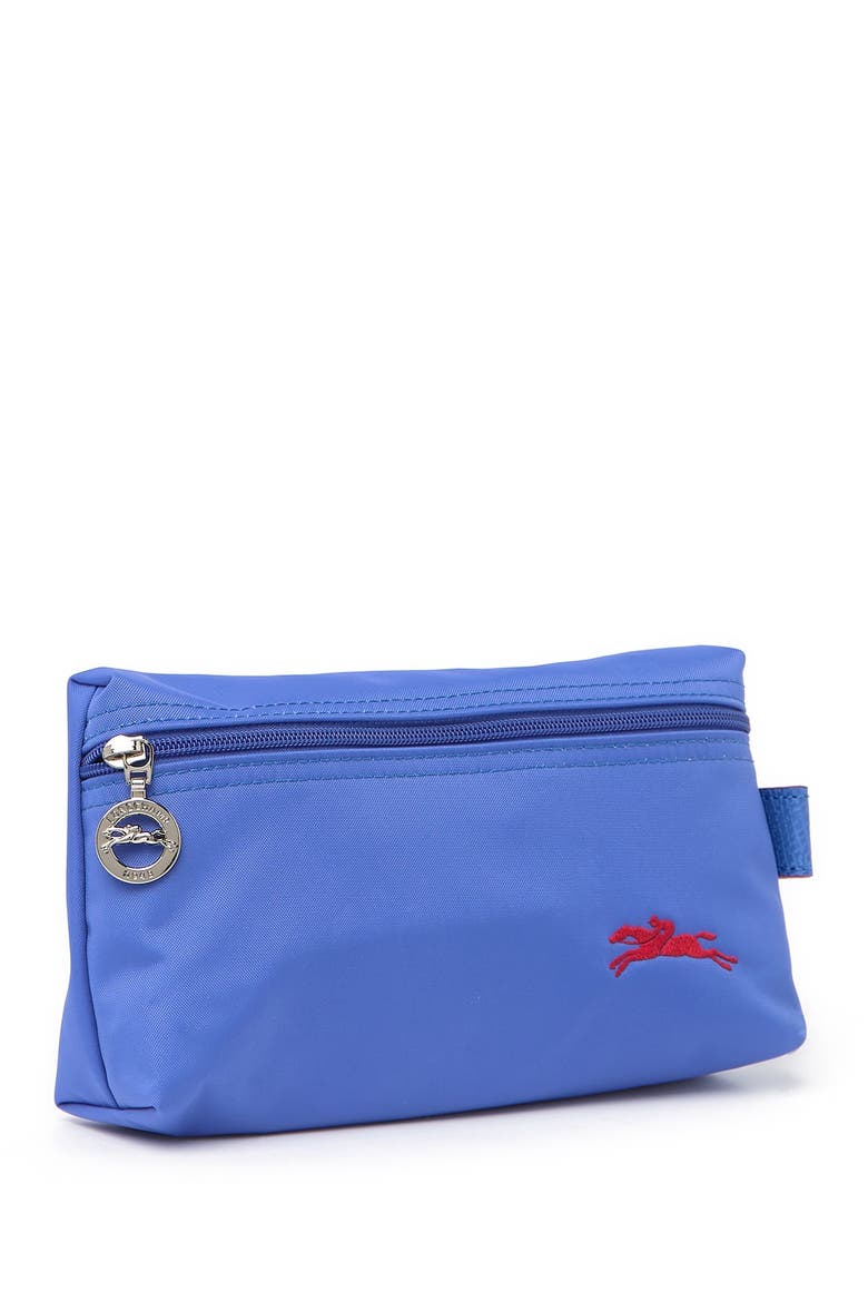 Le Pliage Club Cosmetic Case, Alternate, color, MYOSOTIS