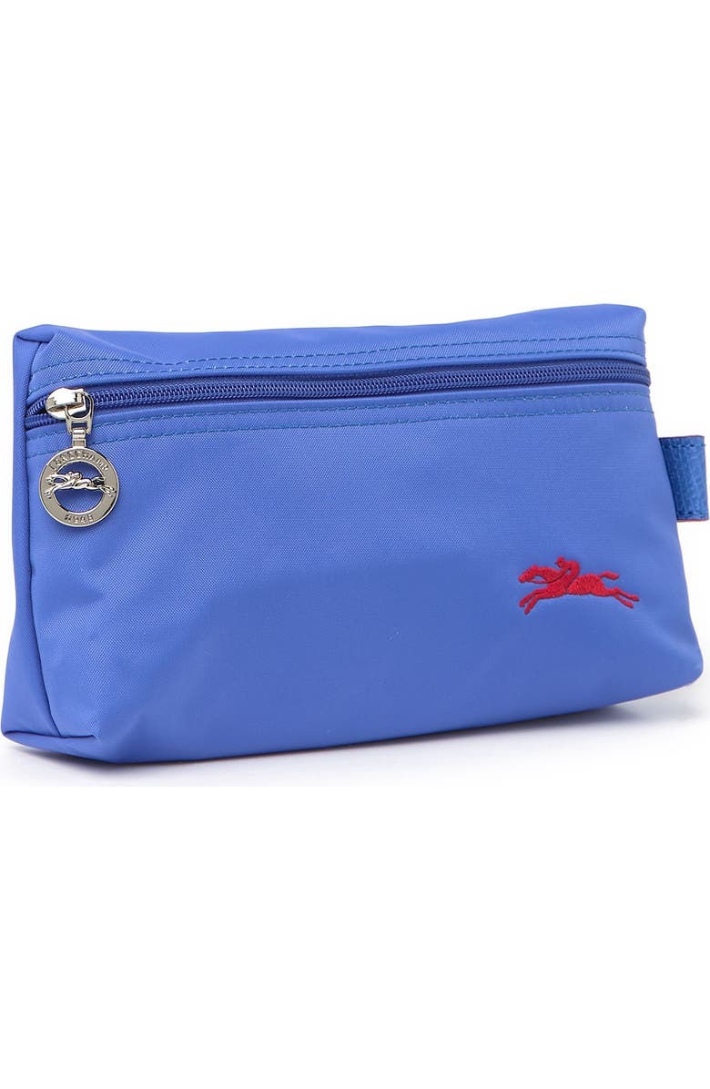 Longchamp Le Pliage Club Cosmetic Case, Alternate, color, Myosotis
