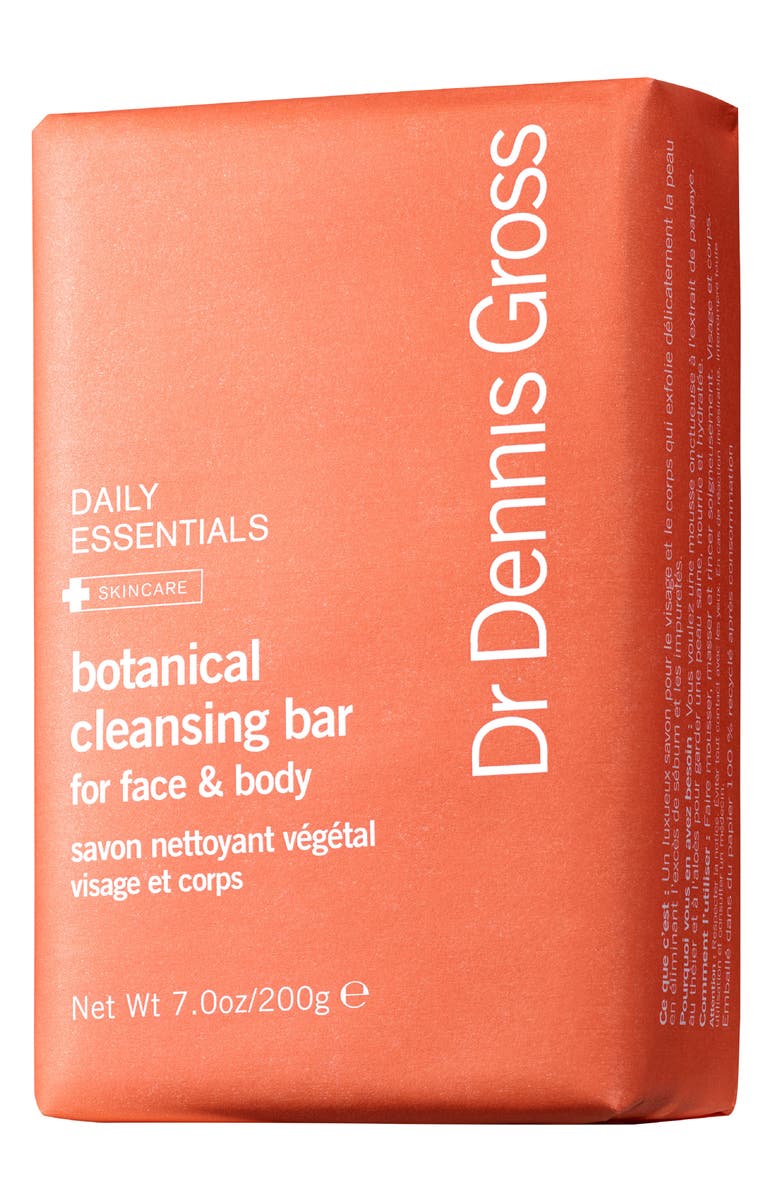 Dr. Dennis Gross Skincare Botanical Cleansing Bar with Tea Tree & Aloe, Alternate, color, 