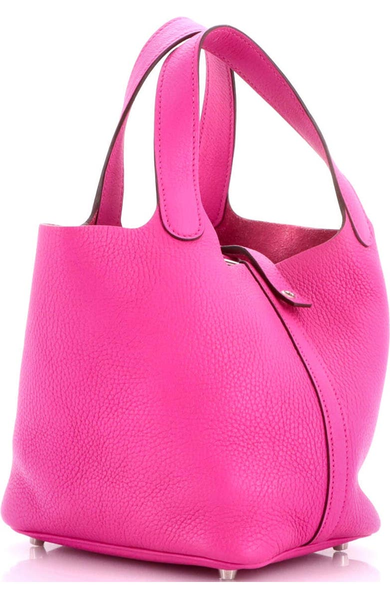 Pre-Owned Hermes Picotin Lock Bag Clemence PM, Alternate, color, Magnolia
