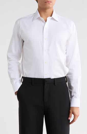 Regular Fit Non-Iron Dobby Dress Shirt
