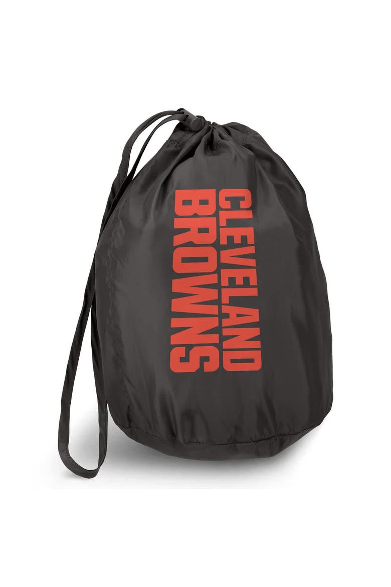 Men's NFL x Darius Rucker Collection by Fanatics Black Cleveland Browns Packable Full-Zip Vest with Travel Bag, Alternate, color, Black