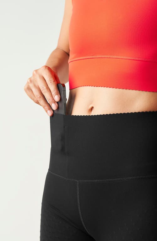 Elastique Athletics Adorn Leggings 27" In Brown