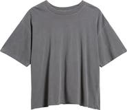 Elwood Core Oversize Crop Cotton T-Shirt