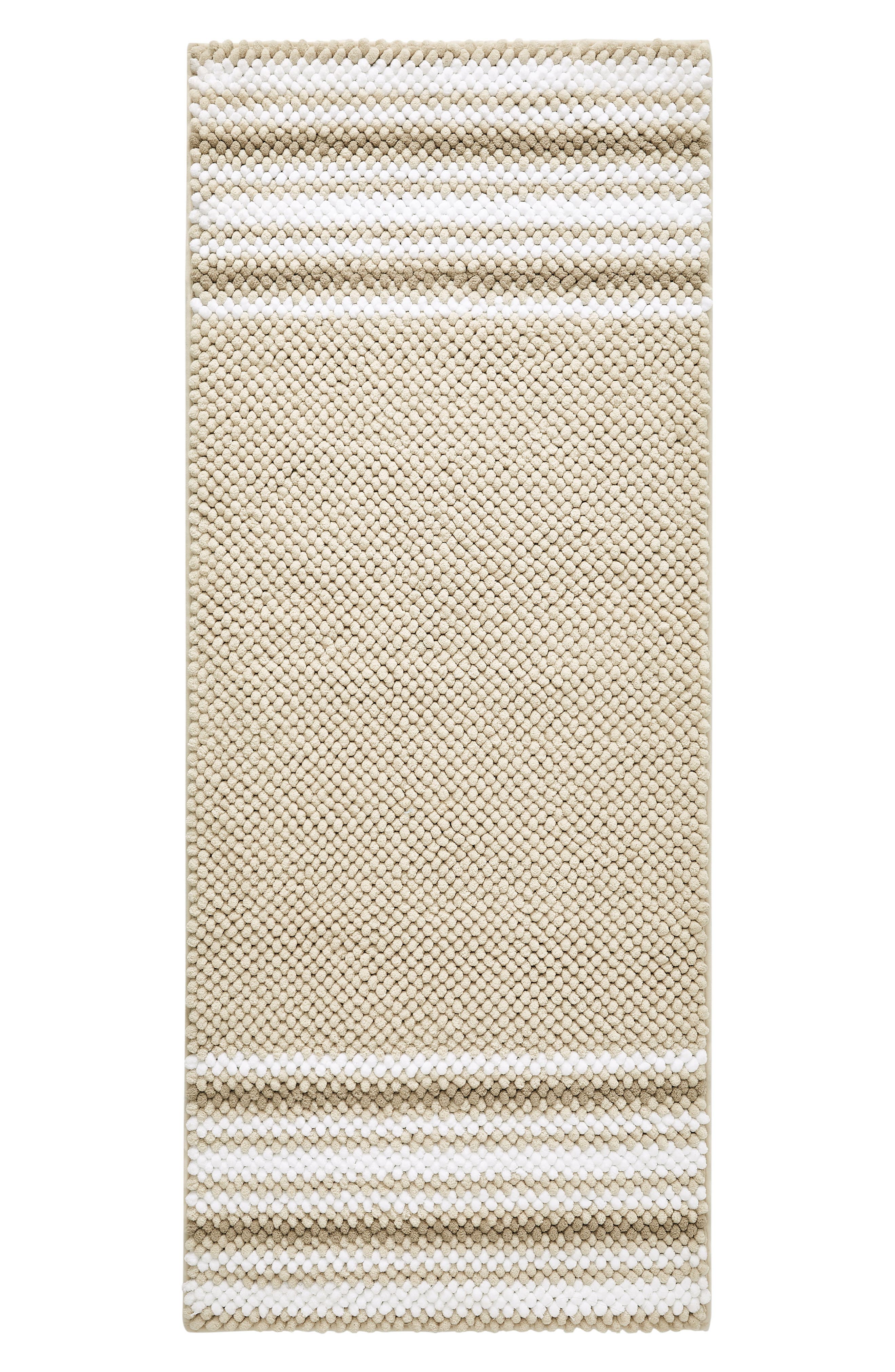 VCNY HOME Aiden Stripe Jacquard Runner Bath Rug
