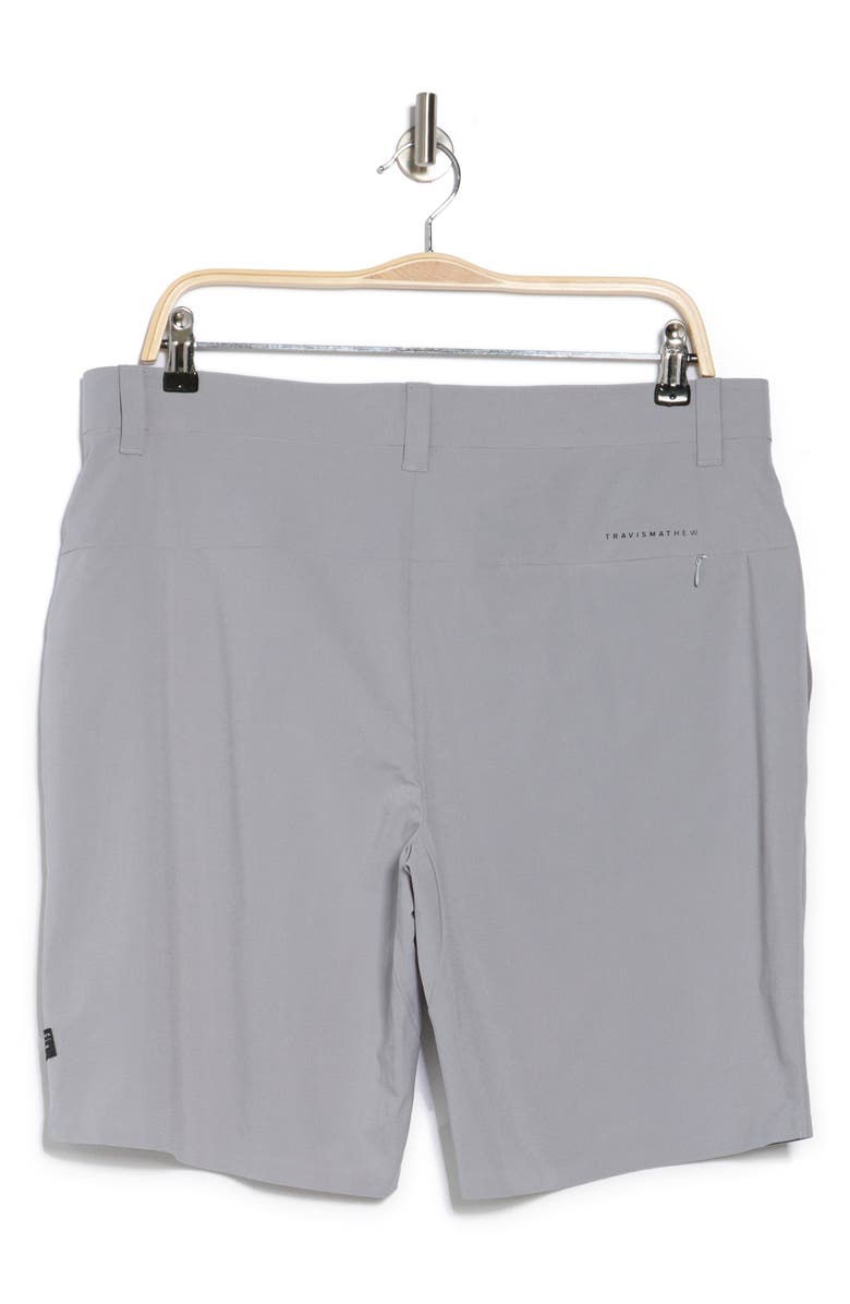 TravisMathew Kite Surfer Shorts, Alternate, color, Heather Light Grey