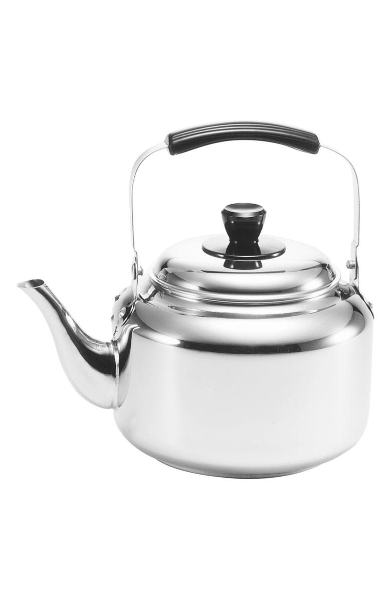 Demeyere Resto 6.3-Quart Stainless Steel Kettle, Alternate, color, Silver