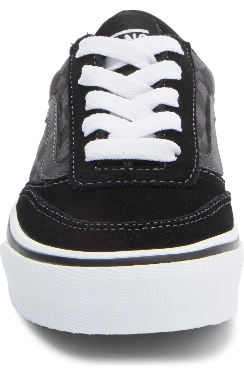 Vans Kids' Brooklyn Checkered Sneaker, Alternate, color, Checkerboard Black/Asphalt