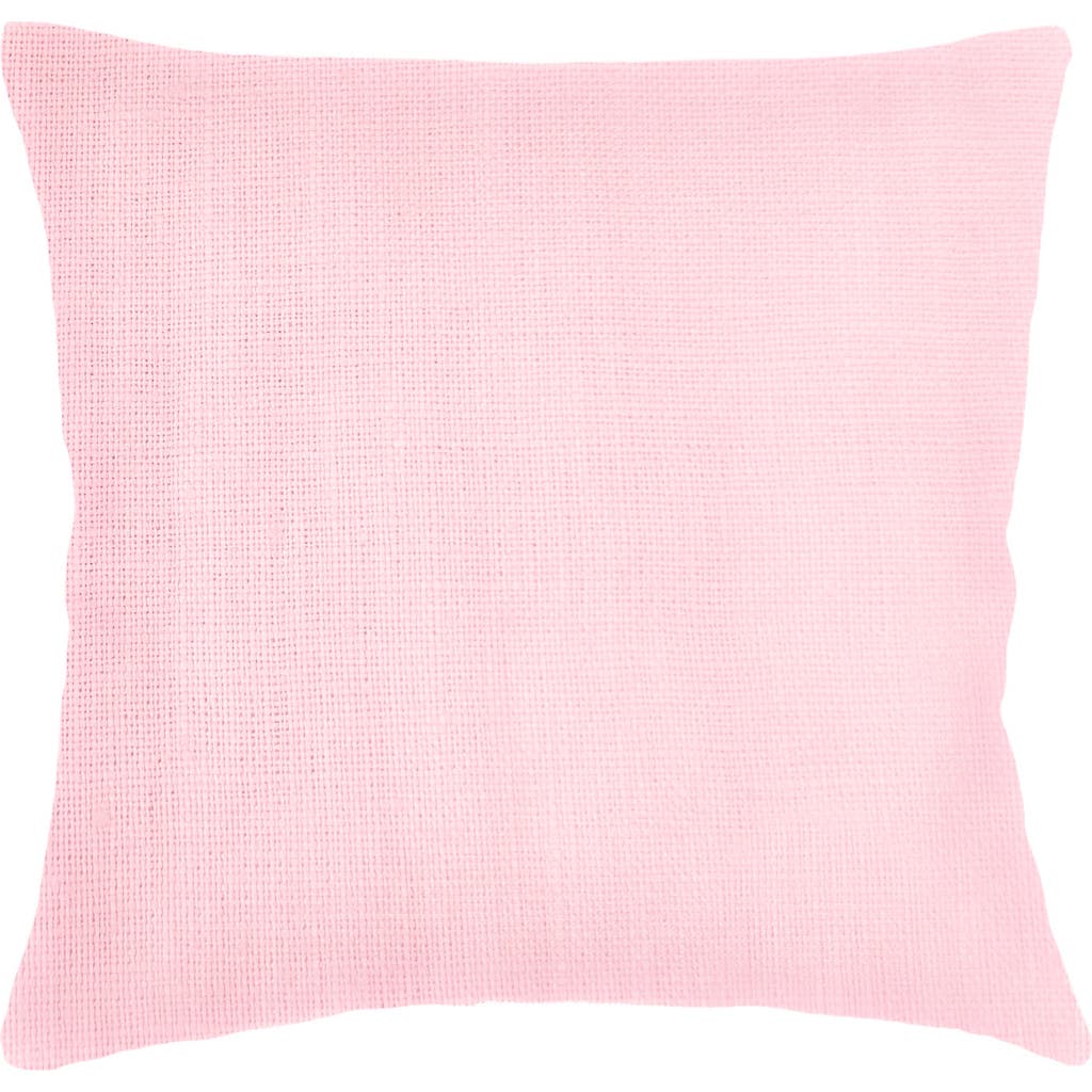 Anaya So Soft Linen Euro Pillow With Down Alternative Insert In Palm Beach