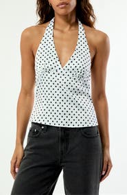 PacSun Sally Woven Halter Top