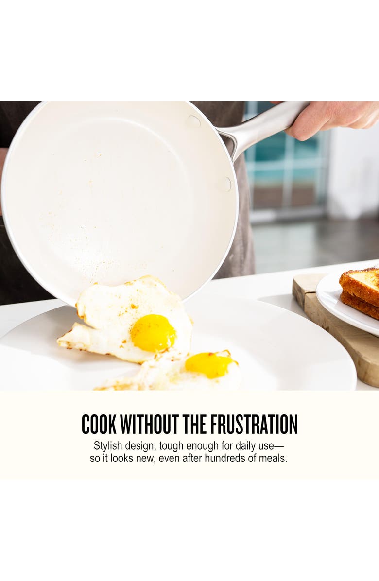 Alva Mobi 8-Piece Nonstick Cookware Set, Alternate, color, Cannoli Cream