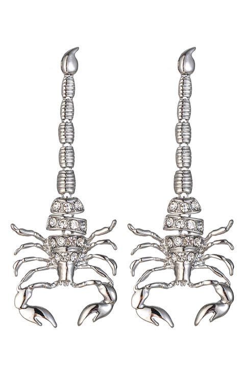 Scorpion Drop Earrings