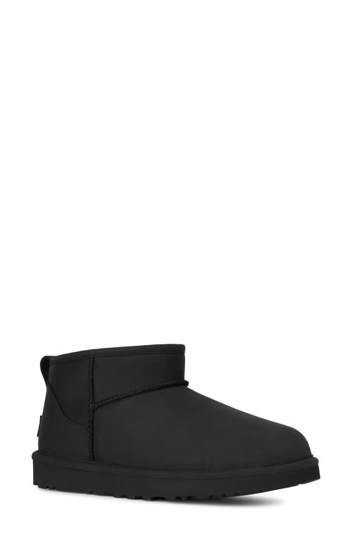 Ugg(r) Classic Ultra Mini Bootie In Black