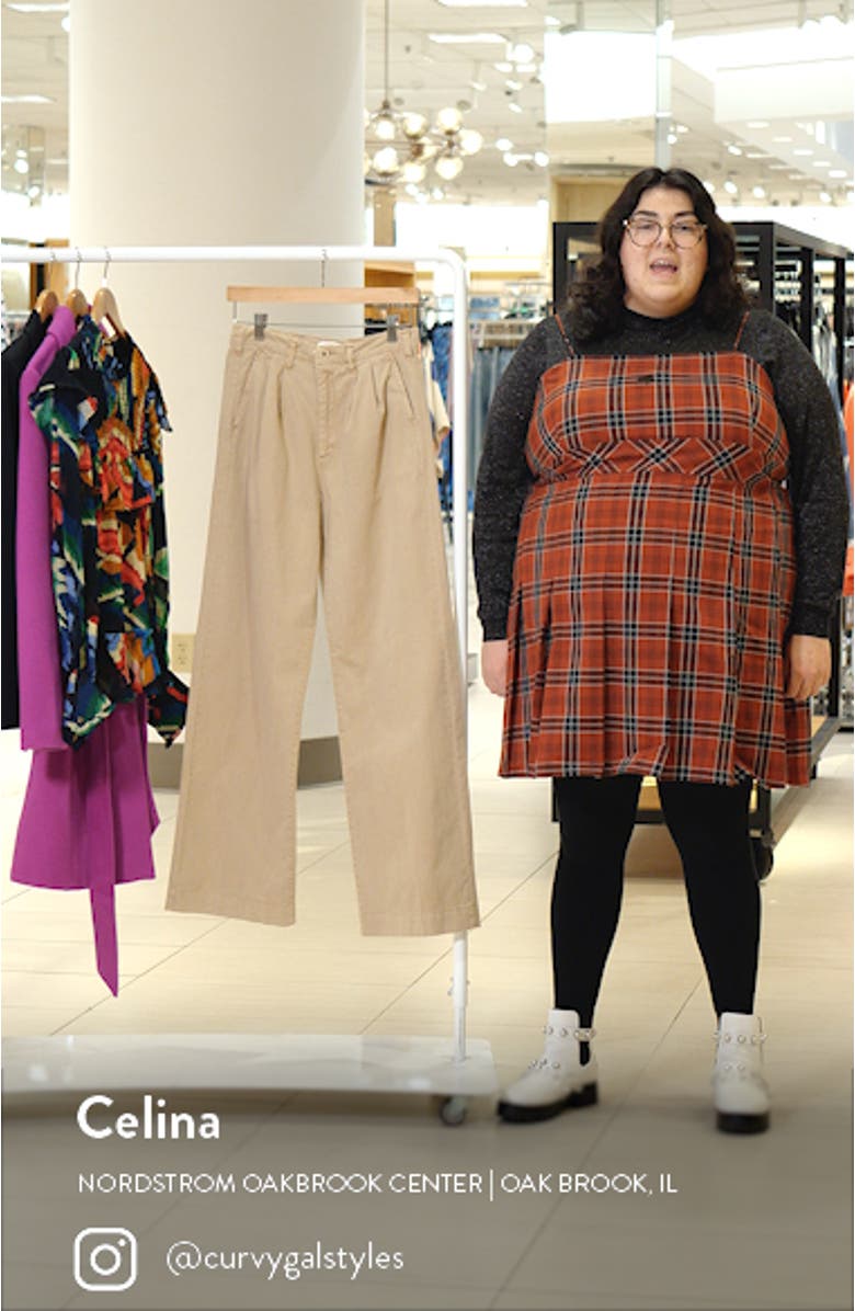 Ellery High Waist Cotton Wide Leg Trousers, sales video thumbnail