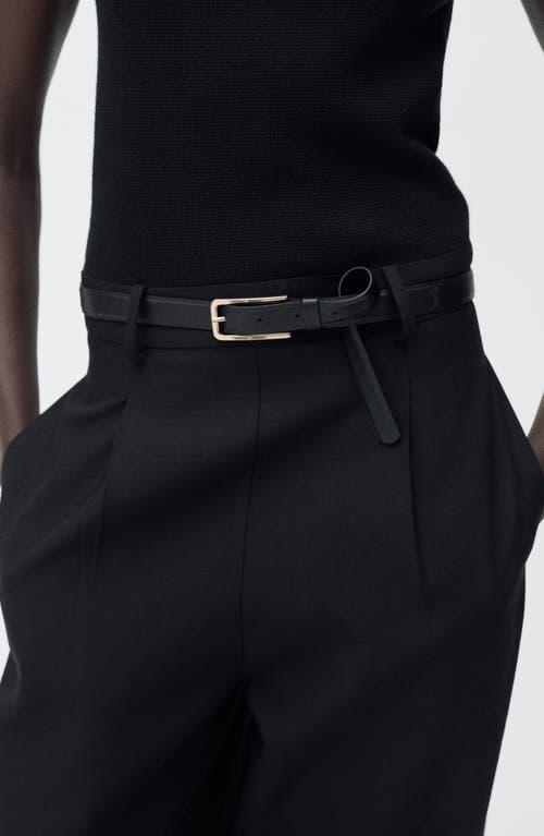Mango Belted Sleeveless Jumpsuit
