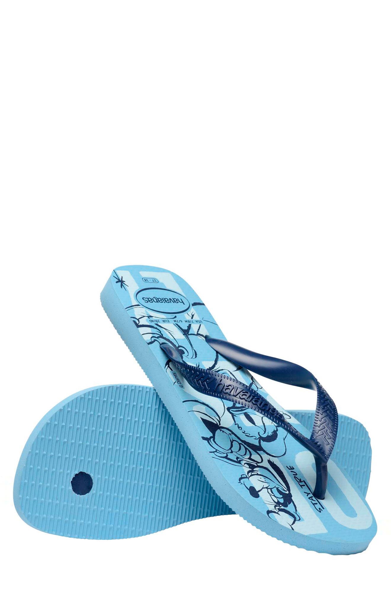 Havaianas x Disney Tranquility Flip Flop, Alternate, color, 