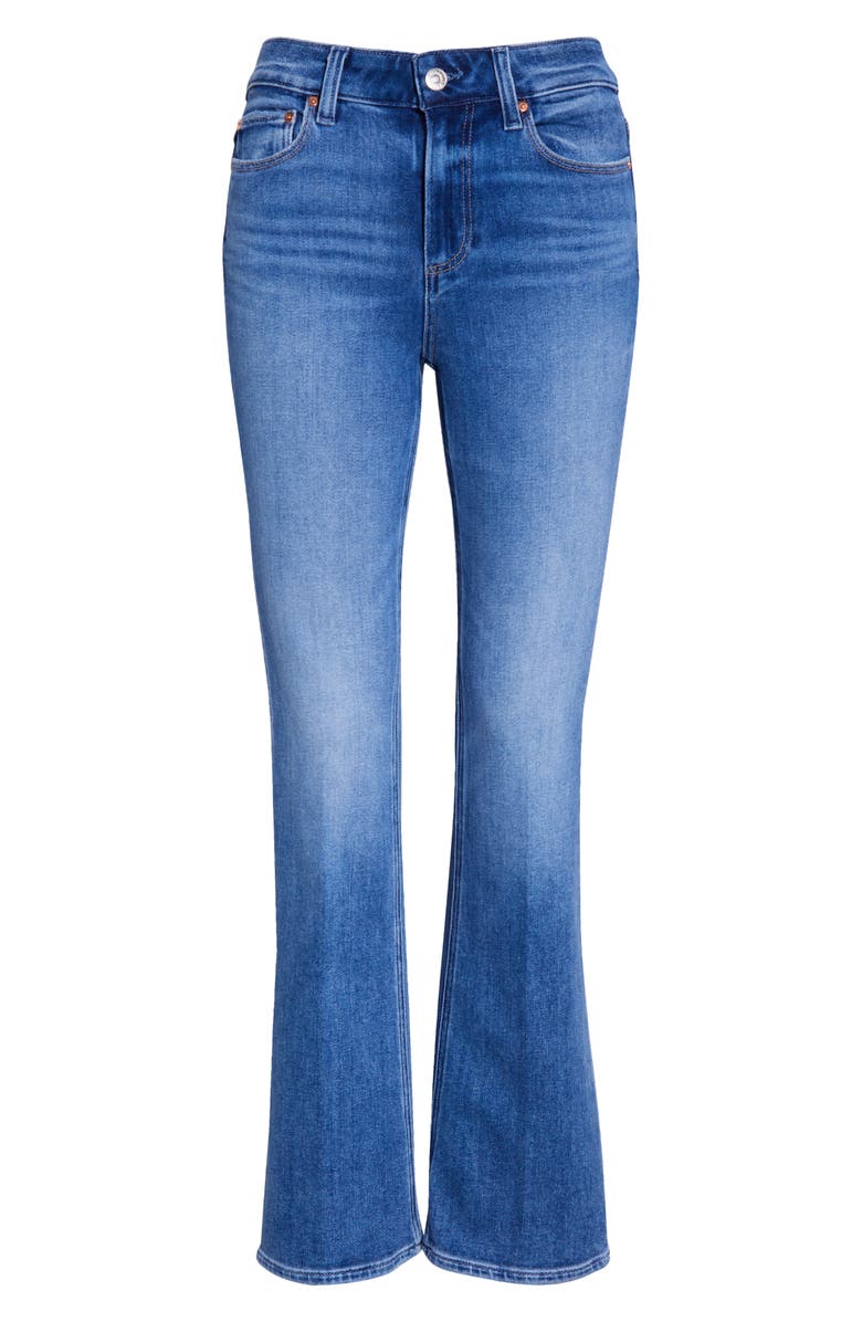 PAIGE Manhattan High Waist Bootcut Jeans, Alternate, color, Showtime