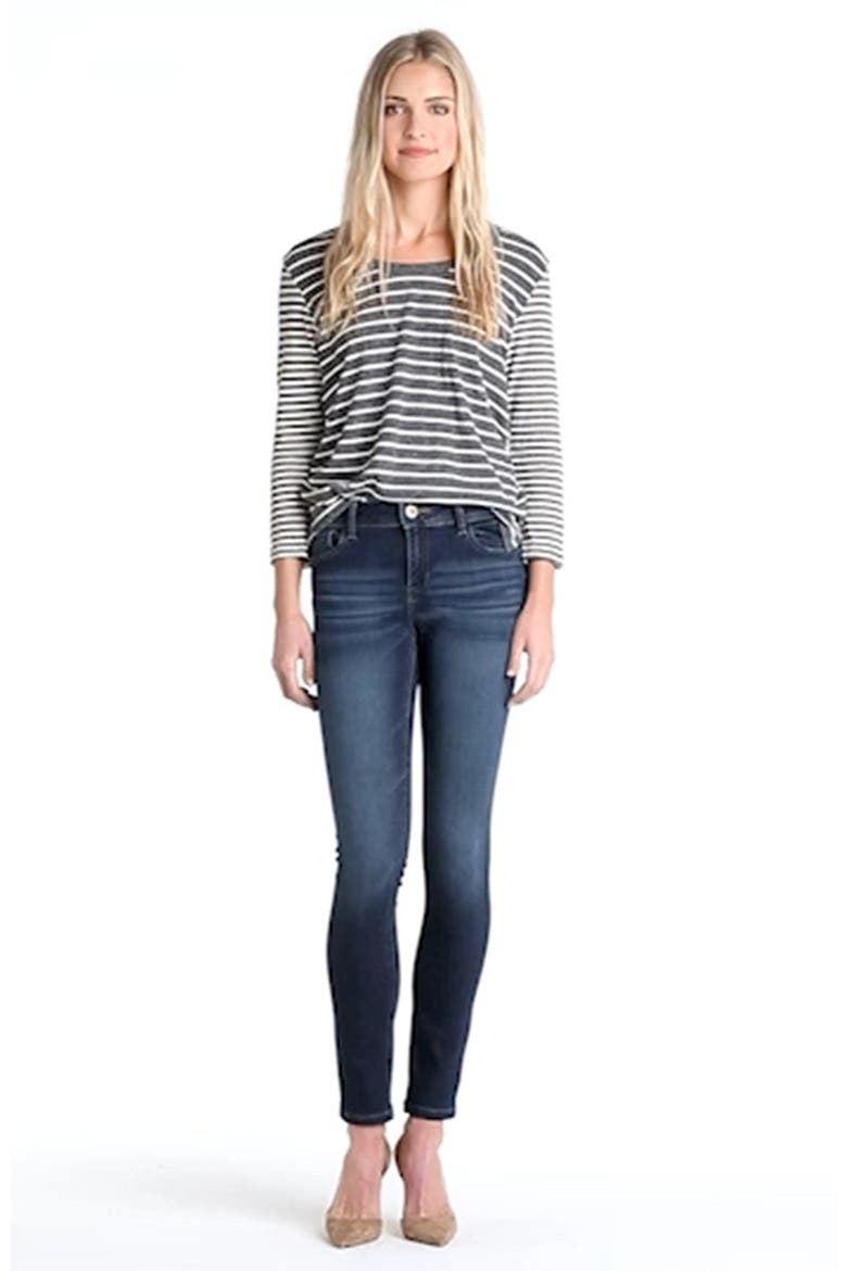 'Florence' Instasculpt Skinny Jeans, Alternate, color, WARNER
