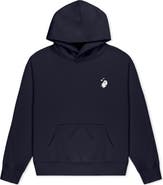 Dalix Heartly Ghost Relaxed Midweight Fleece Pullover Hoodie