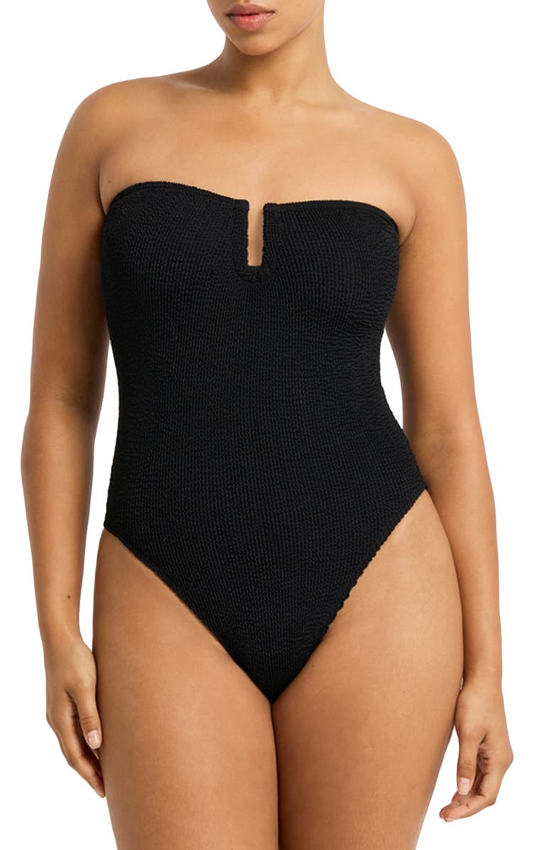 bond-eye Blake Strapless U-Bar One-Piece Swimsuit, Main, color,