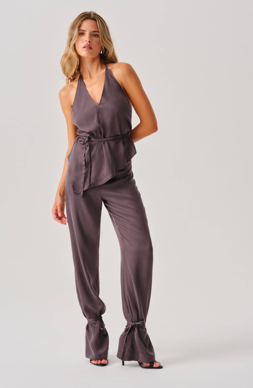 Leman Mercer Valerie Pant In Gray