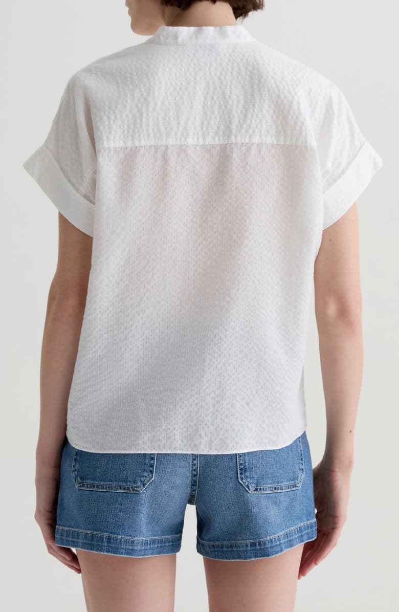 AG Ellis Cotton Blend Button-Up Shirt, Alternate, color, 