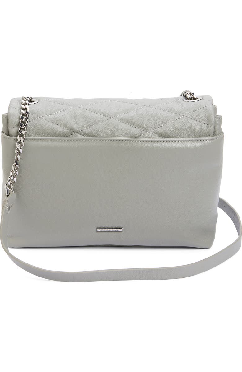 Rebecca Minkoff Edie Quilted Leather Convertible Crossbody Bag, Alternate, color,
