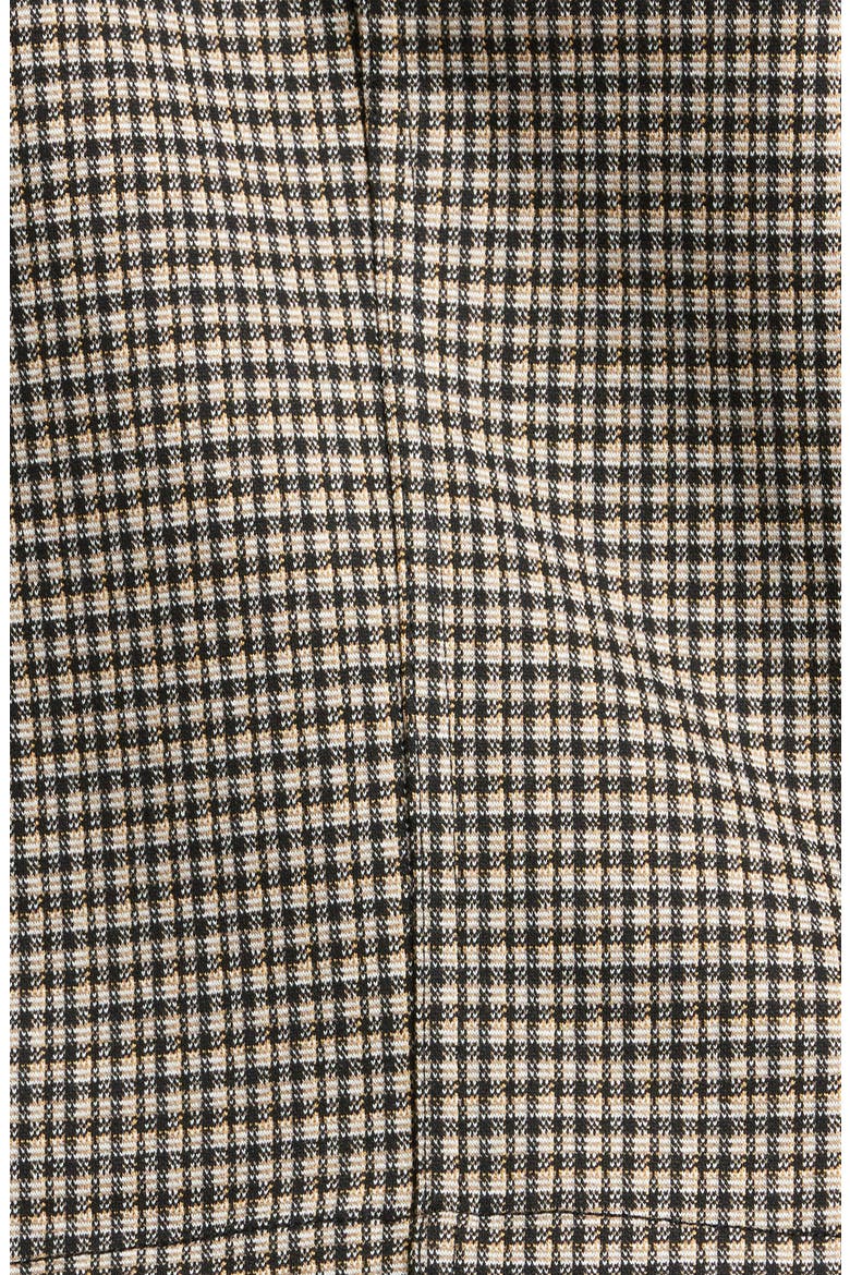 Open Front Blazer, Alternate, color, BLK/TAN CHECK