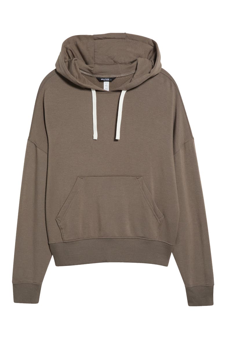 Joey Fleece Hoodie, Alternate, color, LENTIL