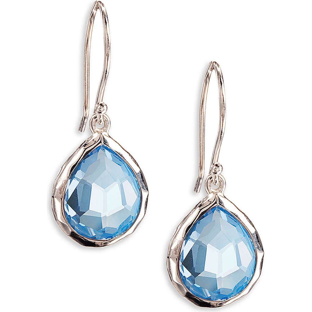Ippolita 'Rock Candy - Teeny Teardrop' Rosé Earrings in Silver  product
