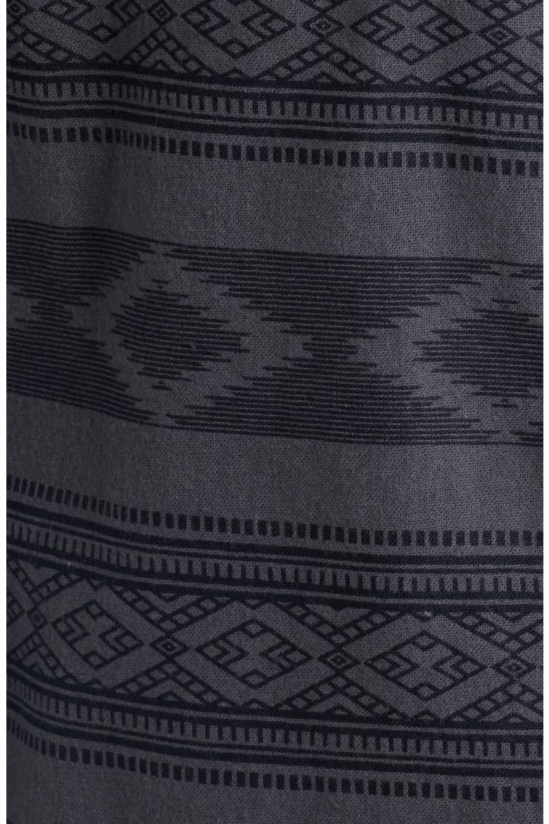 Austin Print Snap-Up Shirt, Alternate, color, INDIGO