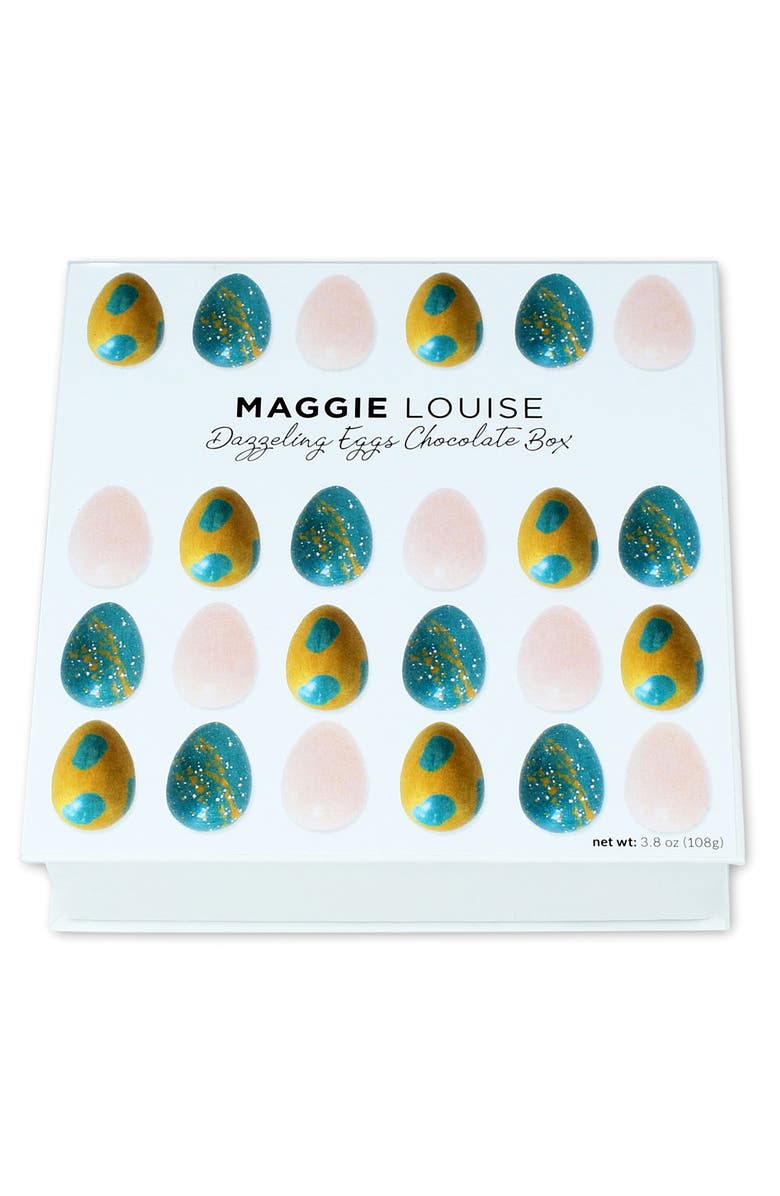 Maggie Louise Confections Dazzling Eggs 9-Piece Chocolate Set, Alternate, color, 