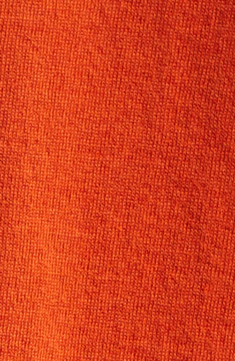 Drake's Linen & Cotton Rugby Shirt, Alternate, color, Orange/ Brown/ Purple