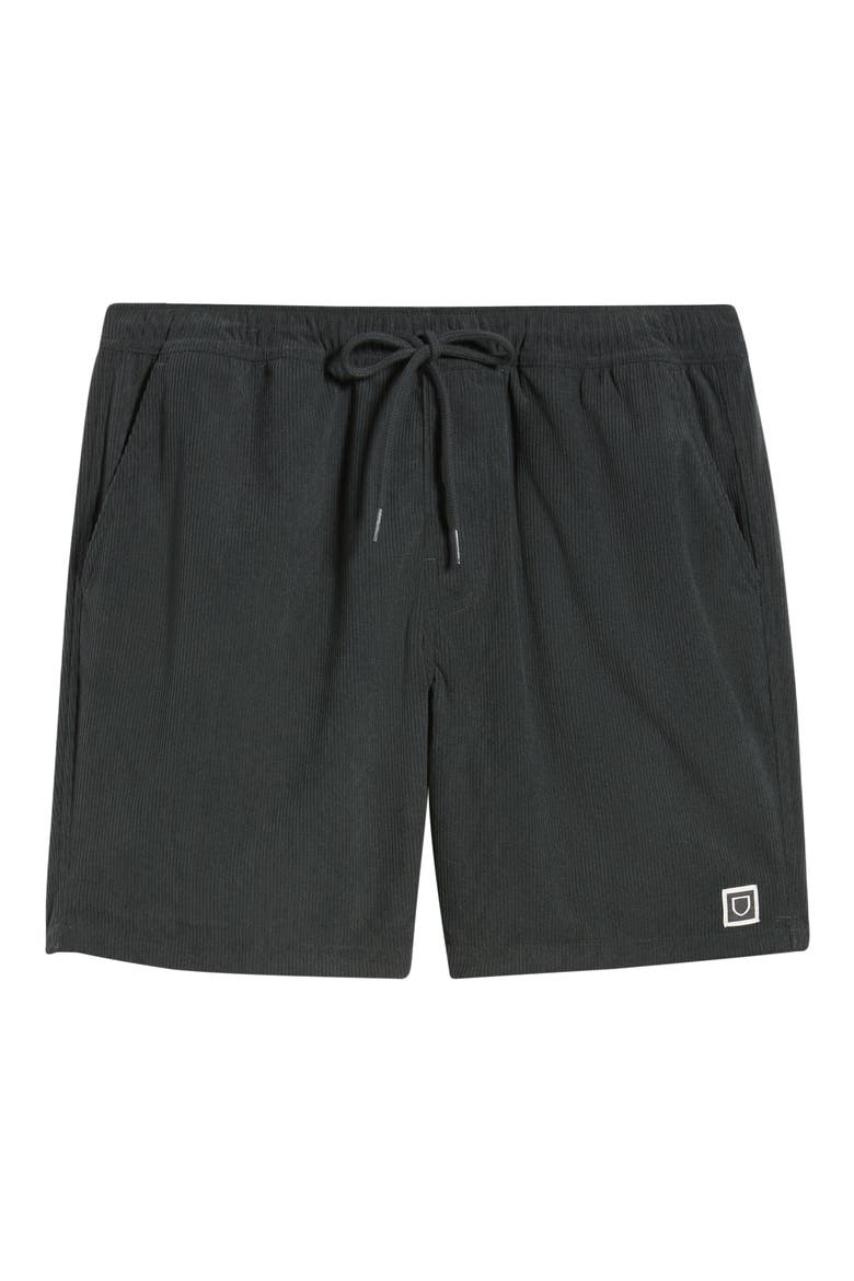 Everyday Corduroy Shorts, Alternate, color, VINTAGE BLACK