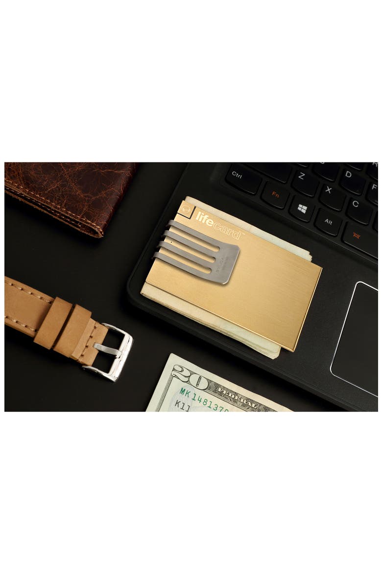 Lifecard Lightning External Battery, Alternate, color, GOLD